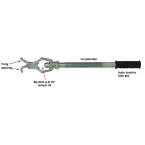 16" adjustable hydrant wrench manufactured by New Concept Tools
