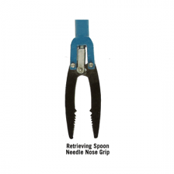 NCT service and valve box retrieving spoon needle nose grip head shown close up 