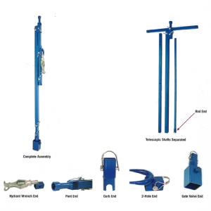 Team NCT's All-in-One Combo Key components including handle and five different ends