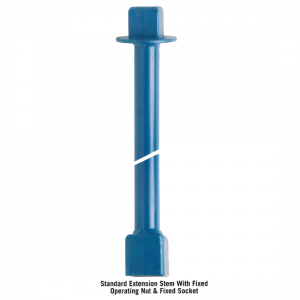 Team NCT's standard extension stem with fixed nut on one end and fixed socket on the other
