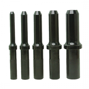 NCT's Combo Flare & Rerounding Tool components of various sizes lined up on a white background