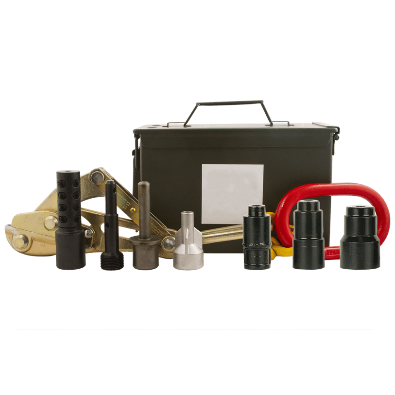 The Different Tools Available in the Service Line Puller Kit