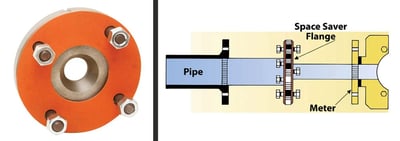 RedHed space saver flange diagram