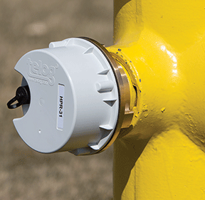 Trimble wireless hydrant meter