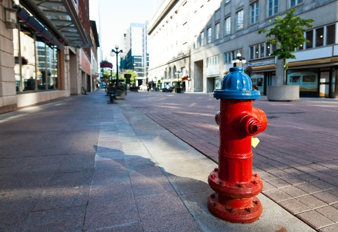 Fire Hydrant in the street