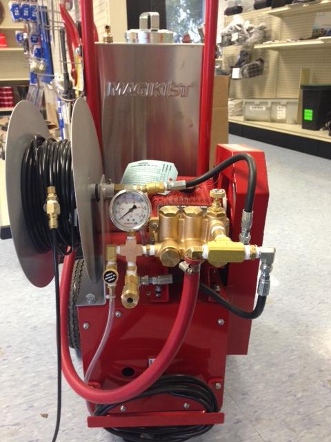 Front View Of The Magikist Pipe Thawing Machine