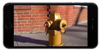 Hydrant On Cell Phone