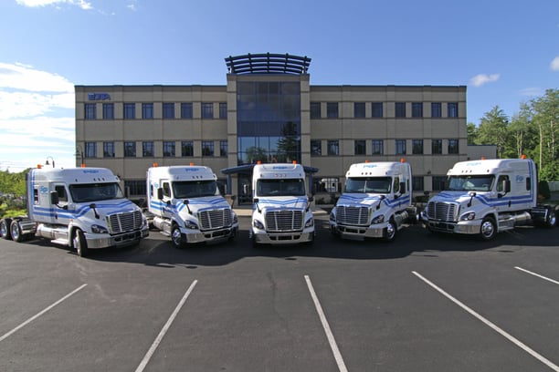 PEP Trucks In Front of EJP