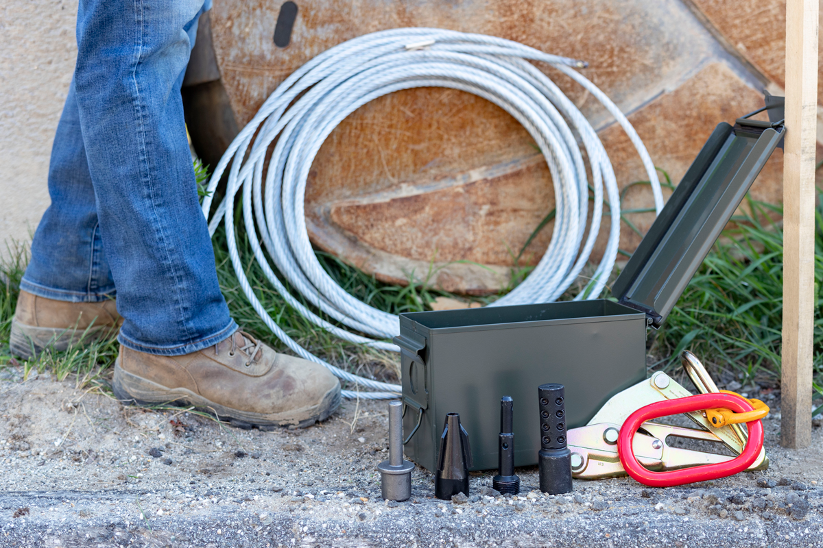 service-line-puller-kit-at-construction-site