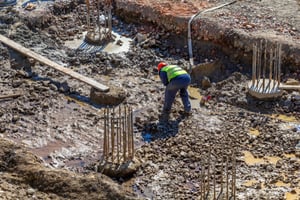 builder dewatering a jobsite
