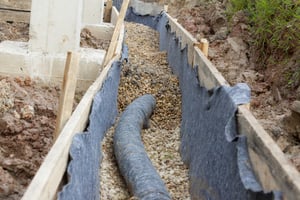 perforated pipe for french drain