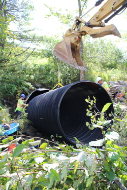 Slip lining your existing culvert 