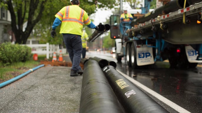 Team EJP American Pipe Zinc Delivery