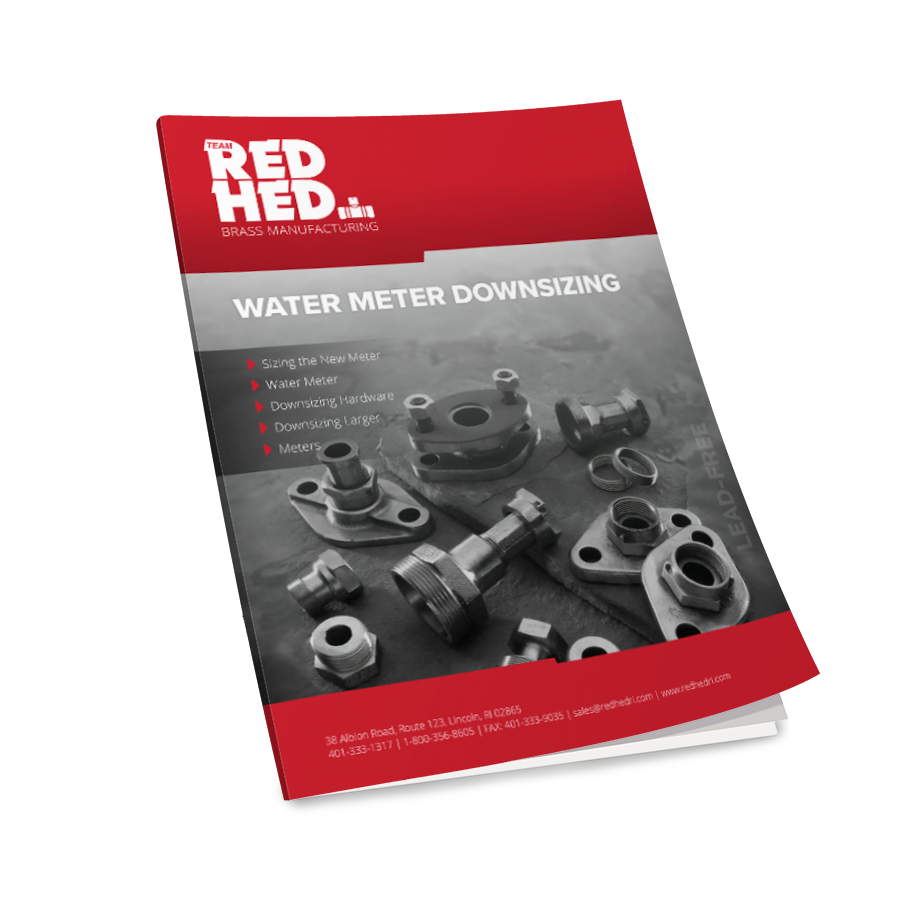 Red Hed Water Meter Downsizing Guide Cover