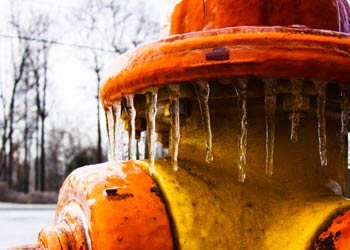 Frozen Hydrant